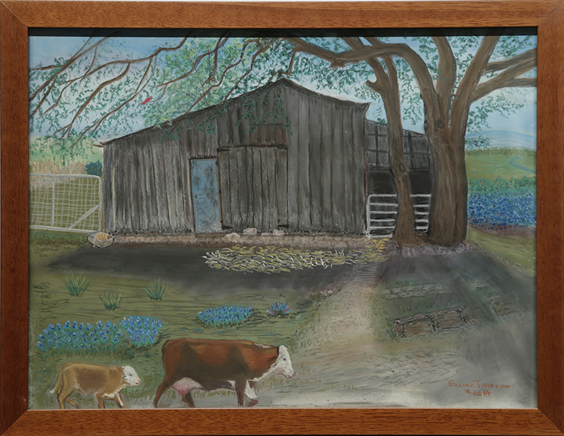 Old Barn by artist Geneva Johnson